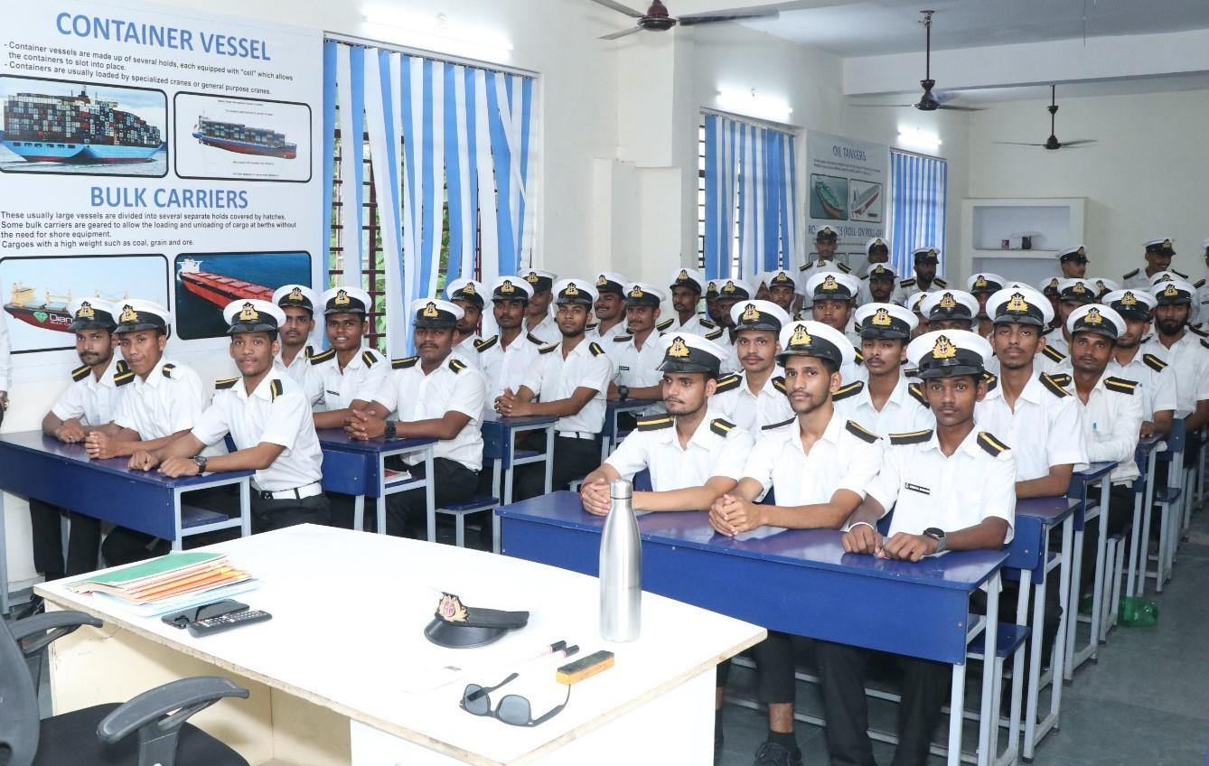 Maritime Cadets in Classroom